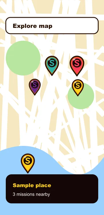 Map Overview screen